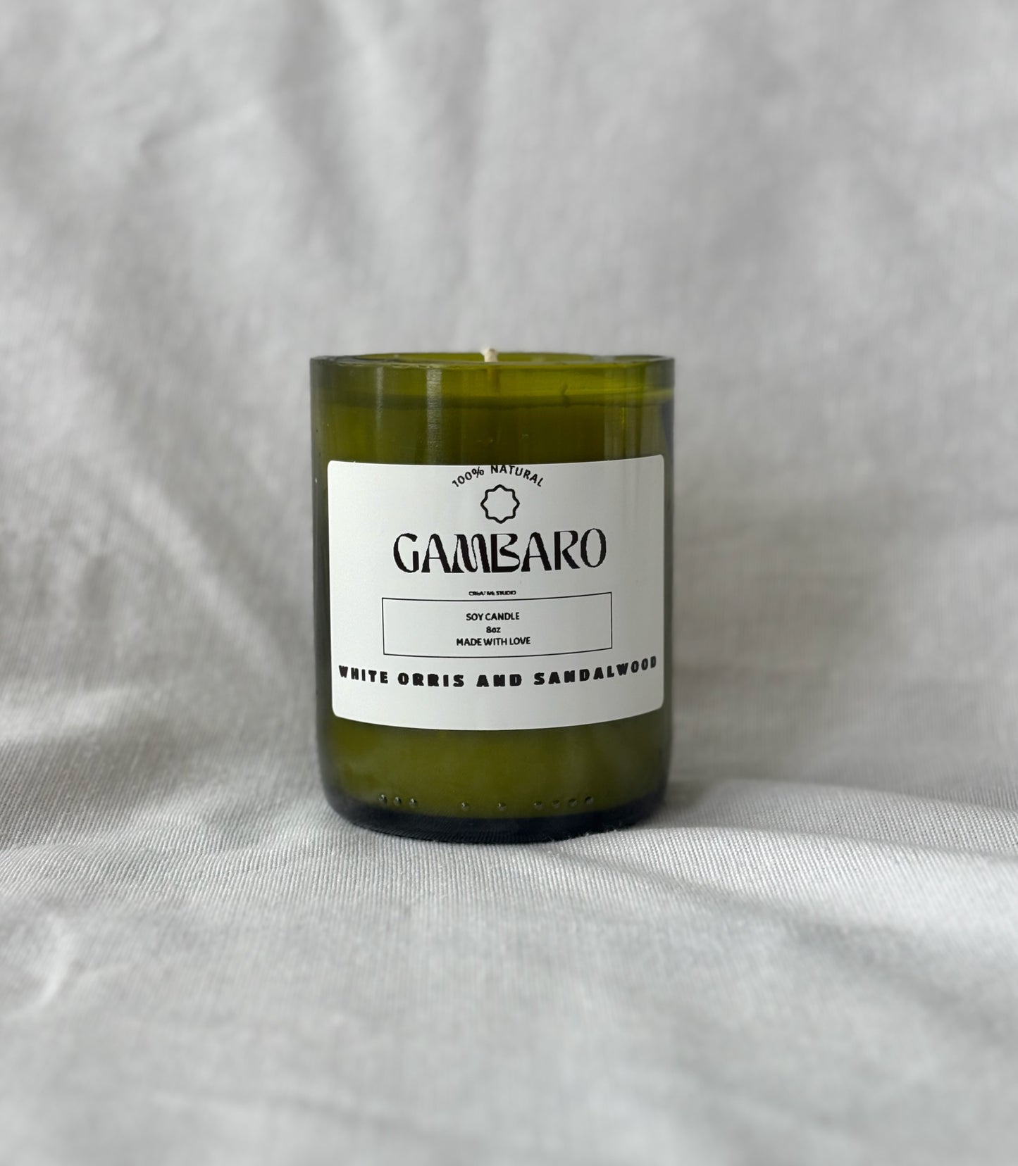 Gambaro Candles, White Orris and Sandalwood