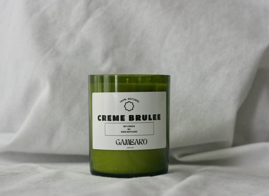 Gambaro Candle 8oz. Creme Brulee