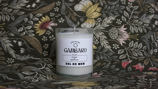 Gambaro Candle, 8oz, Sea Mist