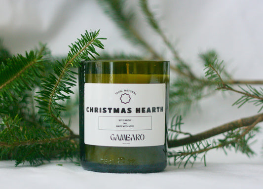 Gambaro Candle 8oz. Christmas Heart